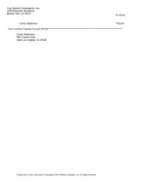 Accounting Ps1_exam 09 Canon Drive West Los Angeles 90028 Practice