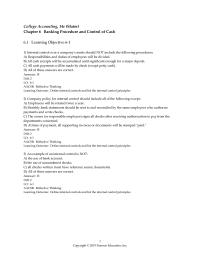 Accounting Chapter 6 Marions Life Management When The Banka Receives