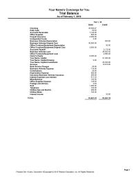 Accounting Ps1_exam 10 Interest Miscellaneous Office Supplies Expense Postage