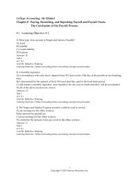 Accounting Chapter 8 The entry to record employer’s total FICA, SUTA, and FUTA
