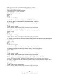 Accounting Chapter 8 The Employer Pays The Same Amount The