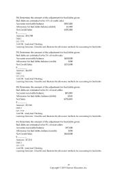 Accounting Chapter 13 2 Doubtful Accounts Credit Bad Debts Recovered Debit