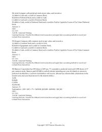 Accounting Chapter 18 Ariel Company sells preferred stock at par value
