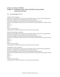 Accounting Chapter 19 what is the book value per share of common stock