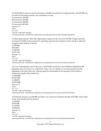 Accounting Chapter 21&nbsp;When a corporation purchases a building for cash