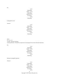 Accounting Chapter 21 The cash flows from operating activities are reported by the direct method