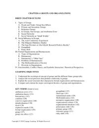 Sociology Chapter 6 This Examination Could The Basis For Discussion