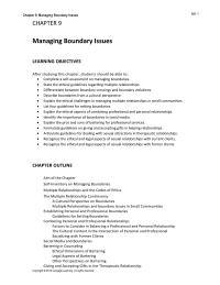 Counseling Chapter 9 Another Way Work With This Material Have