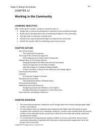 Counseling Chapter 12 How Might You About Developing Strategies For