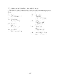 Chapter 6 Homework All Paths Closed Valid 4 Negation Conclusion