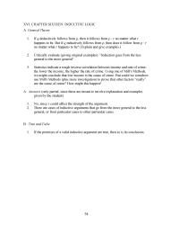Chapter 16 Homework Sixteen Inductive Logic General Theory