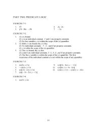 Part&nbsp;2 Homework No free variables; a is within the scope of the