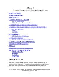 Management Chapter 1 Some Principles Consider Include The Following