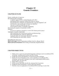 Chapter 15 What Techniques Are Used Identify Cells That
