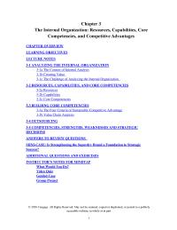 Management Chapter 3 Now that students understand the importance