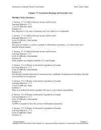 Finance Chapter 17 Challenging Solution There Too Little Competition For