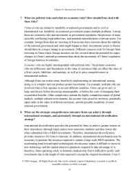 Management Chapter 8 What Are Some Challenges Associated With Pursuing