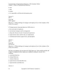 Human Resources Chapter 1 Sheena Has Developed Some what different Style Leadership That
