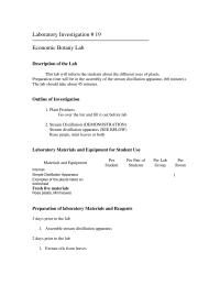 Chapter 19 This lab will inform the students about the different
