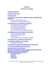 Management Chapter 9 They Need Their Partners Have Adequate Knowledge