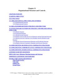 Management Chapter 11 Costs Were Not Allocated Individual Products Was