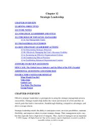 Management Chapter 12 Increased Shareholder Activism However Has Brought Ceo