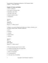 Human Resources Chapter 7 You Realize That Each The Professionals you Supervise