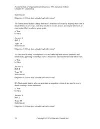 Human Resources Chapter 8 Organizational characteristics such as explicit goals