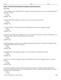 Chapter 11 Persons who are affected by alleged violations of