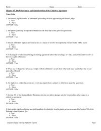 Chapter 17 Board Will Meritorious Unfair Labor Practice
