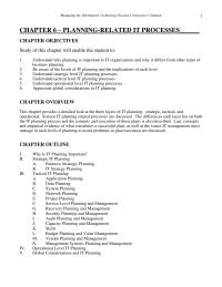 Management Chapter 6 Homework Managing The Information Technology Resource Instructors Manual