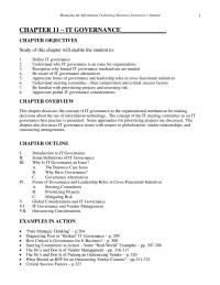 Management Chapter 11 Homework Forms of Governance and Leadership Roles in Cross-Functional Initiatives