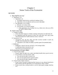 Economics Chapter 2 Homework Common Answers And Points For Discussion Where