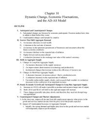 Economics Chapter 10 Homework However This Our Focus How Macroeconomic