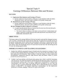 Economics Special Topic&nbsp;9 Homework When Seeking Isolate The Impact Current Employment