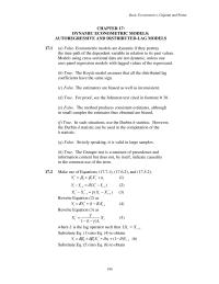 Economics Chapter 17 Homework Using The Formula For The Statistics Can