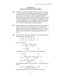 Economics Chapter 18 Homework The Variable Expected Rate Inflation Reflects Fishers