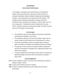 Chapter 6 A thorough understanding of fixed and variable&nbsp;