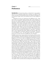 Economics Chapter 3 The pain of the extra housekeeping should&nbsp;