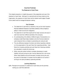 Chapter 13 An understanding of the effects of different types