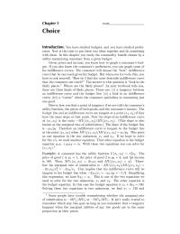 Economics Chapter 5 Here is how you find a point of tangency if