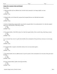 Chapter 6 The First column The Table Represents The Number