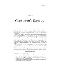 Economics Chapter 14 want a measure of how much a person is willing to