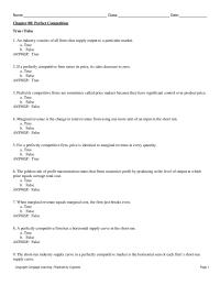 Chapter 8 The Perfectly Competitive Firewood Market Composed&nbsp;
