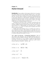 Economics Chapter 15 Here are some drills on price elasticities