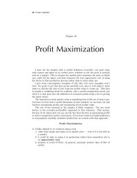 Economics Chapter 20 The rest of the material in the chapter is fairly standard