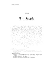 Economics Chapter 23 technological constraints summarize in cost function