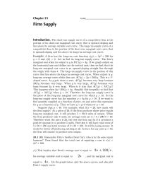 Economics Chapter 23 the best the firm can do if it produces&nbsp;
