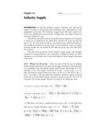 Economics Chapter 24&nbsp;Here are some drills for you on finding market&nbsp;