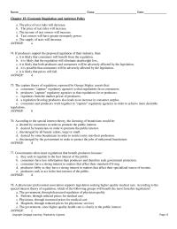 Chapter 15 According to the special interest theory